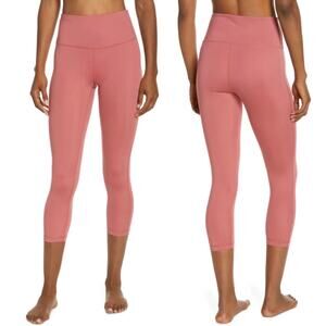 Zella Studio Lite Crop Leggings in Pink Mauve, XS